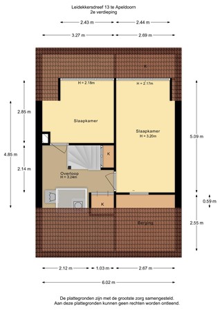 Leidekkersdreef 13, 7328 AV Apeldoorn - Leidekkersdreef 13 -2e verdieping - 2D.jpg
