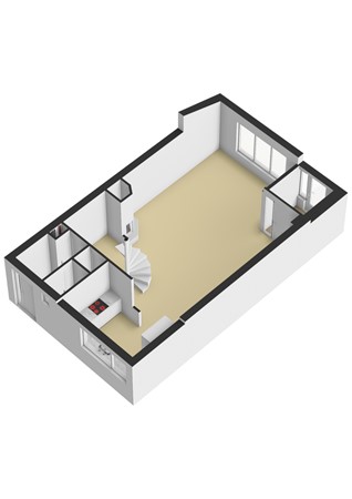 Leidekkersdreef 13, 7328 AV Apeldoorn - Leidekkersdreef 13 -Begane grond - 3D.jpg