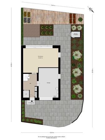 Visserkade 26, 2161 WZ Lisse - Visserkade26 begane_grond_tuin.jpg