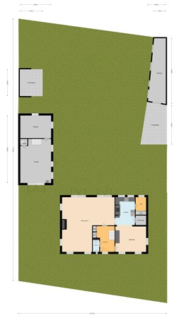 Floorplan - Molenstraat 32, 5087 BN Diessen