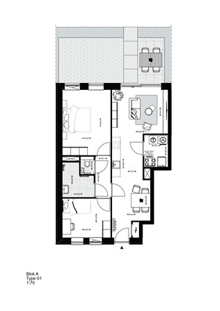 Floorplan - Bosscheweg 242, 5015 AG Tilburg