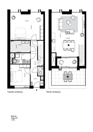 Floorplan - Lovensekanaaldijk 148, 5015 AK Tilburg