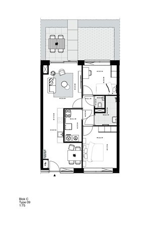 Floorplan - Lovensekanaaldijk 110, 5015 AK Tilburg