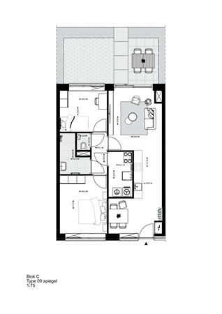 Floorplan - Lovensekanaaldijk 112, 5015 AK Tilburg