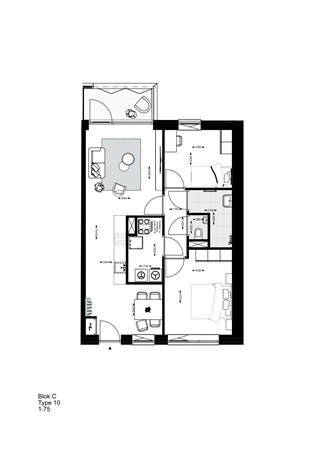 Floorplan - Lovensekanaaldijk 122, 5015 AK Tilburg