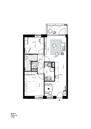 Floorplan - Lovensekanaaldijk 130, 5015 AK Tilburg