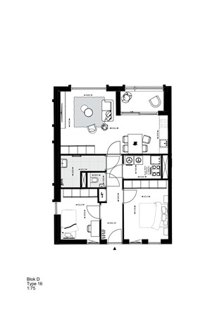 Floorplan - Lovensekanaaldijk 188, 5015 AK Tilburg