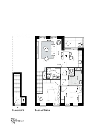 Floorplan - Bosscheweg 244A, 5015 AG Tilburg