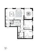 Appartementen D1-D7-D13-D19  92m2  verdieping 1 t/m 4