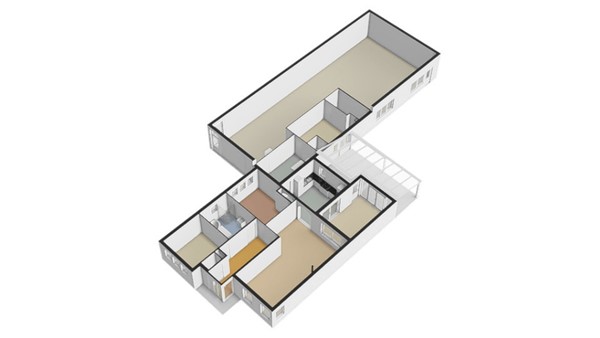 Floorplan - Korte Bunder 7, 4741 TV Hoeven