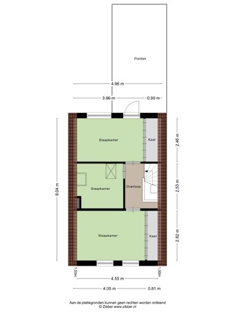Floorplan - Maxburgh 5, 4702 CP Roosendaal