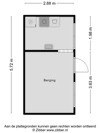 Floorplan - Maxburgh 5, 4702 CP Roosendaal