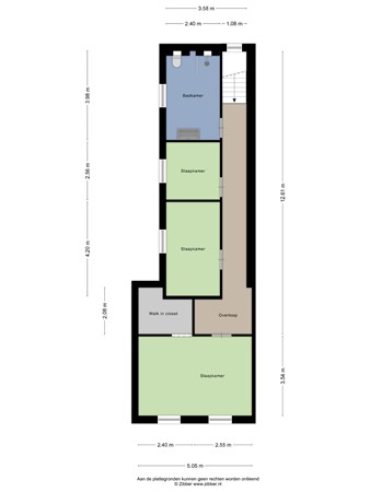 Floorplan - Kaaistraat 30, 4711 HX St. Willebrord