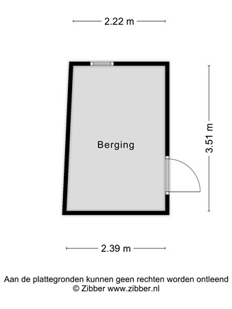 Floorplan - Van Leeuwenhoeklaan 18, 4708 BD Roosendaal