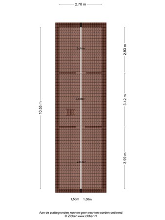 Floorplan - Burgerhoutsestraat 150, 4702 BH Roosendaal