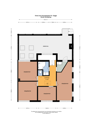 Floorplan - Onze Lieve Vrouwestraat 112, 4735 AG Zegge
