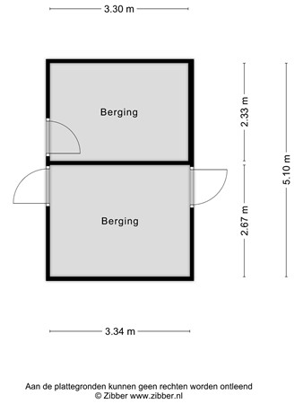 Floorplan - Hoornblendedijk 4, 4706 JR Roosendaal