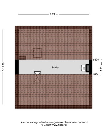 Floorplan - Jan Vermeerlaan 219, 4703 KS Roosendaal