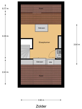 Slotplein 24, 2967 XD Langerak - Zolder.jpg