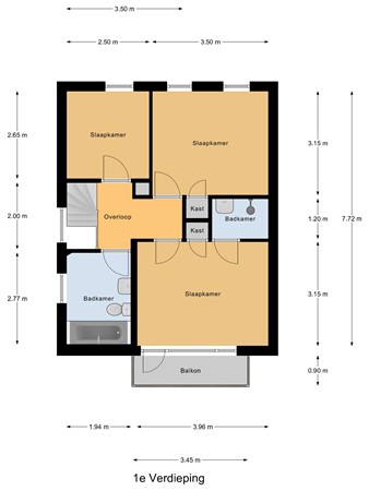 Westeinde 7, 2411 XH Bodegraven - 1e_Verdieping.jpg
