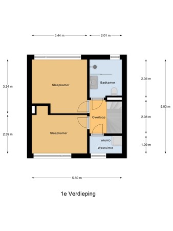 Acacialaan 8, 3461 EN Linschoten - 1e_Verdieping.jpg