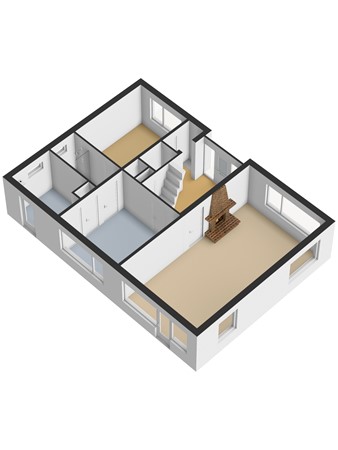Opweg 1, 3467 PE Hekendorp - 3D_Begane_Grond.jpg