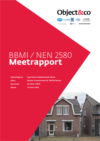 Brochure preview - Objectco - Meetrapport - Pastoor Vranckenlaan 64 - Reuver.pdf
