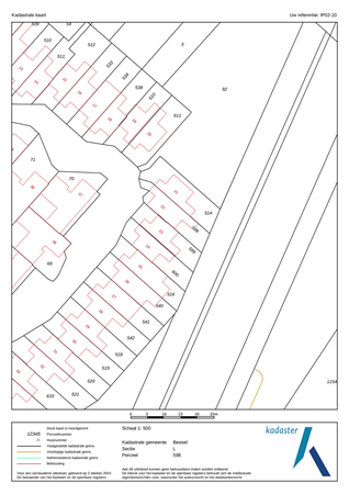 Brochure preview - Kadastrale kaart - Beesel L 598 Boterbloemstraat 22.pdf