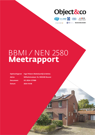 Brochure preview - Objectco - Meetrapport - Wilhelminalaan 16 - Reuver.pdf