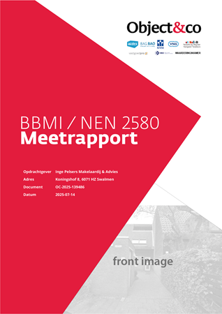 Brochure preview - Objectco - Meetrapport - Koningshof 8 - Swalmen.pdf