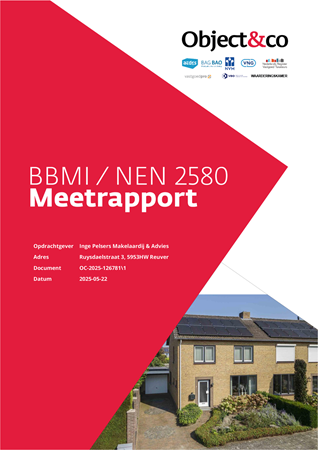 Brochure preview - Objectco - Meetrapport - Ruysdaelstraat 3 - Reuver.pdf