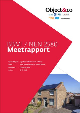 Brochure preview - Objectco - Meetrapport - Prins Bernhardlaan 10 - Reuver.pdf