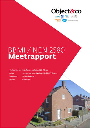 Brochure preview - Objectco - Meetrapport - Gouverneur van Hvelllaan 28 - Reuver.pdf