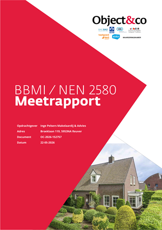 Brochure preview - Objectco - Meetrapport - Broeklaan 119 - Reuver.pdf