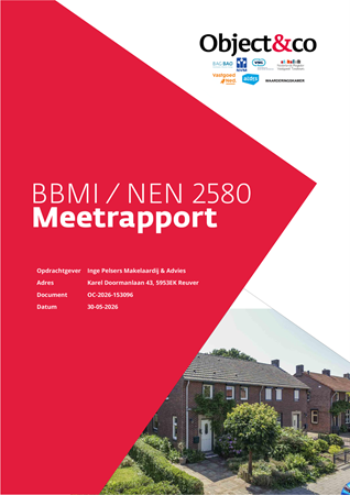 Brochure preview - Objectco - Meetrapport - Karel Doormanlaan 43 - Reuver.pdf