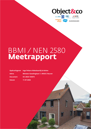 Brochure preview - Objectco - Meetrapport - Minister Goselinglaan 7 - Reuver.pdf