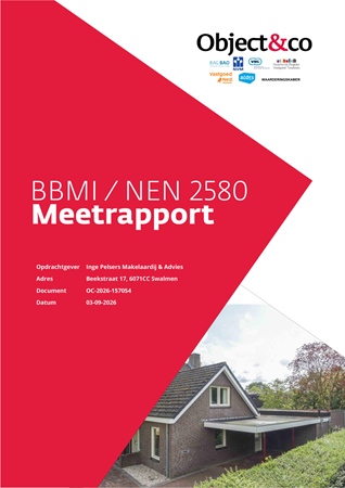 Brochure preview - Objectco - Meetrapport - Beekstraat 17 - Swalmen.pdf