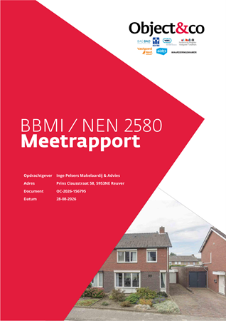 Brochure preview - Objectco - Meetrapport - Prins Clausstraat 58 - Reuver.pdf