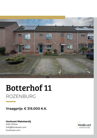 Brochure preview - Botterhof 11, 3181 NV ROZENBURG (1)