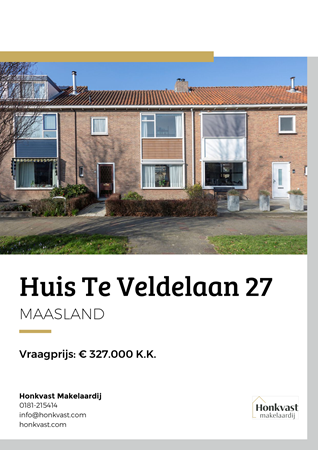 Brochure preview - Huis Te Veldelaan 27, 3155 SB MAASLAND (1)
