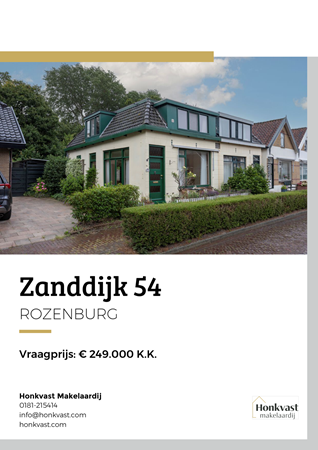 Brochure preview - Zanddijk 54, 3181 HW ROZENBURG (1)