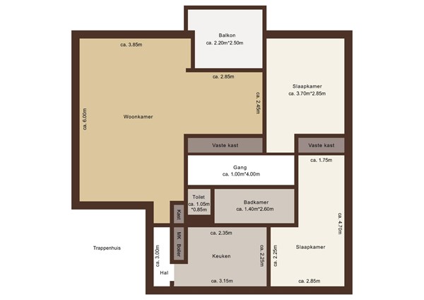 Ruysdaelstraat 67, 3181 HN Rozenburg - Plattegrond Ruysdaelstraat 67.jpg