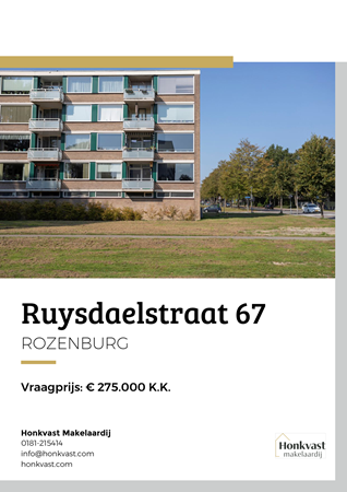 Brochure preview - Ruysdaelstraat 67, 3181 HN ROZENBURG (1)