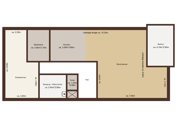 Koninginnelaan 164, 3181 GK Rozenburg - Plattegrond Koninginnelaan 164.jpg