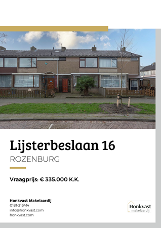 Brochure preview - Lijsterbeslaan 16, 3181 BM ROZENBURG (1)