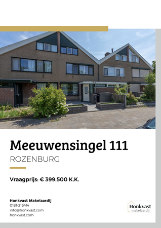 Brochure preview - Meeuwensingel 111, 3181 SW ROZENBURG (1)