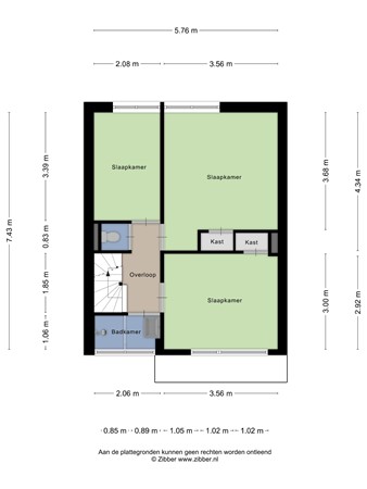 Kastanjelaan 41, 3181 BK Rozenburg - 1e verd.jpg