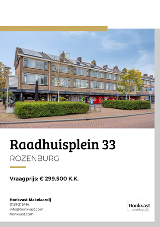 Brochure preview - Raadhuisplein 33, 3181 CE ROZENBURG (1)