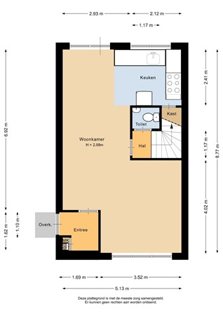 Rietgorslaan 7, 3181 SN Rozenburg - Begane grond - 2D.jpg