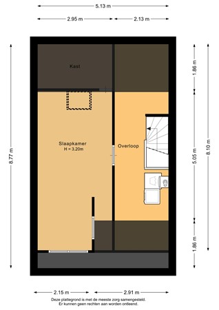 Rietgorslaan 7, 3181 SN Rozenburg - Tweede verdieping - 2D.jpg
